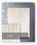 Kołdra SILVER puch 90% 200x220 całoroczna