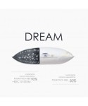 Poduszka DREAM AMZ trzykomorowa puch 90% 70x80
