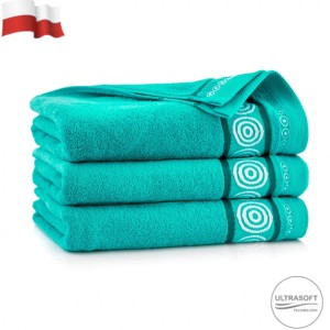 Ręcznik RONDO 2 70x140 turkus