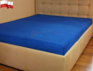 Prześcieradło frotte z gumką KOBALT (20) 120x200