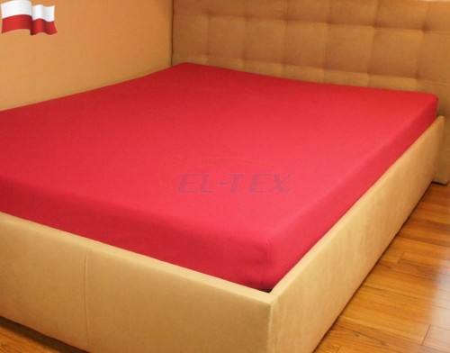 Prześcieradło Jersey 11 MALINOWE BORDO.jpg