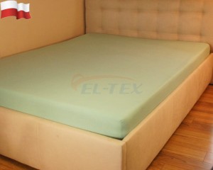 Prześcieradło jersey z gumką OLIWKA (23) 160x200